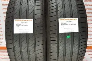 Kasutatud suverehv 225/45R17 Michelin Primacy 4 FR XL 94/W/Y