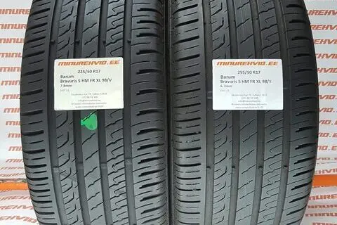 Kasutatud suverehv 225/50R17 Barum Bravuris 5 HM FR XL 98/Y