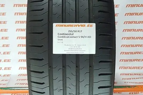 Kasutatud suverehv 225/50R17 Continental ContiEcoContact 5 94/H AO