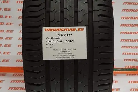 Kasutatud suverehv 225/50R17 Continental ContiEcoContact 5 94/V.
