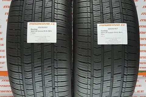Kasutatud suverehv 225/50R17 Dunlop Sport All Season FR XL 98/V