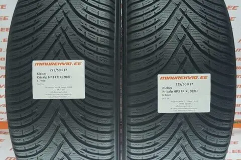 Kasutatud suverehv 225/50R17 Kleber Krisalp HP3 FR XL 98/H