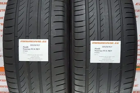 Kasutatud suverehv 225/50R17 Pirelli Powergy FR XL 98/Y