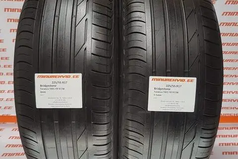 Kasutatud suverehv 225/55R17 Bridgestone Turanza T001 FR 97/W