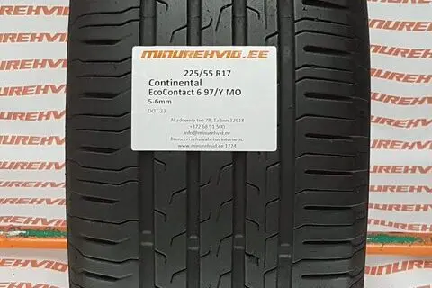 Kasutatud suverehv 225/55R17 Continental EcoContact 6 97/Y MO