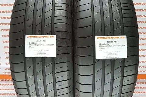 Kasutatud suverehv 225/55R17 GoodYear EfficientGrip Performance 97/W *