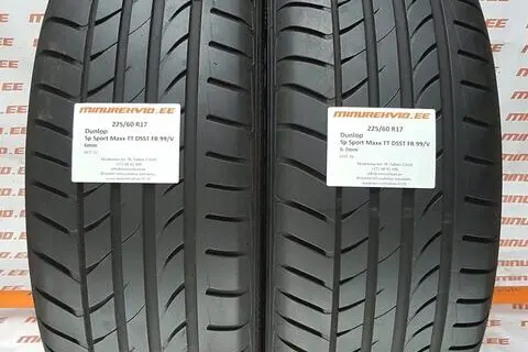 Kasutatud suverehv 225/60R17 Dunlop SP Sport Maxx TT DSST FR 99/V