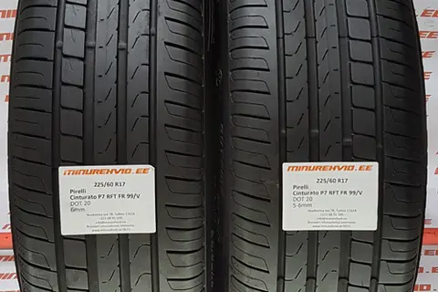 Kasutatud suverehv 225/60R17 Pirelli Cinturato P7 RFT FR 99/V