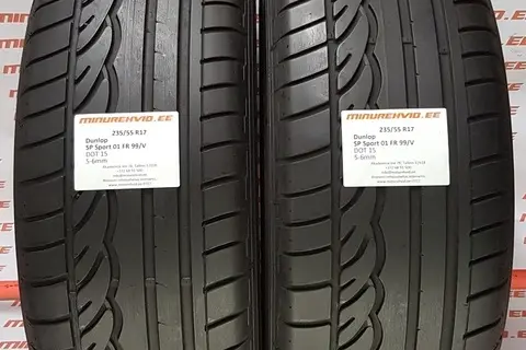 Kasutatud suverehv 235/55R17 Dunlop SP Sport 01 FR 99/V