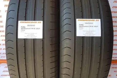 Kasutatud suverehv 235/55R17 Fulda SportControl 2 FR XL 103/Y