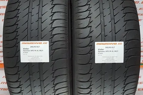 Kasutatud suverehv 245/45R17 Kleber Dynaxer HP3 FR XL 99/Y