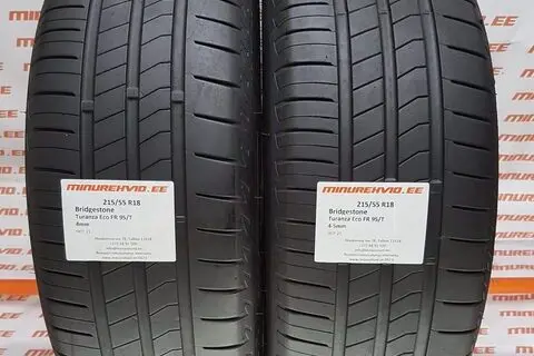 Kasutatud suverehv 215/55R18 Bridgestone Turanza Eco FR 95/T