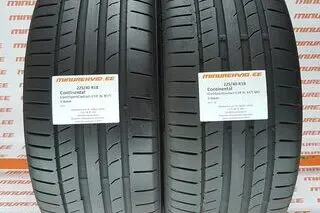 Kasutatud suverehv 225/40R18 Continental ContiSportContact 5 FR XL 92/Y MO