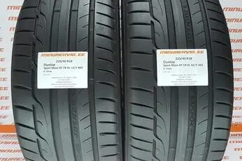 Kasutatud suverehv 225/40R18 Dunlop Sport Maxx RT FR XL 92/Y A01/MO