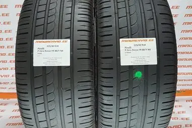 Kasutatud suverehv 225/40R18 Pirelli P Zero Rosso FR 88/Y N4-