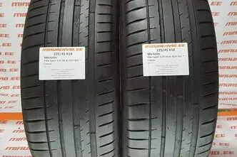 Kasutatud suverehv 225/45R18 Michelin Pilot Sport 4 ZP FR XL 95/Y RSC *