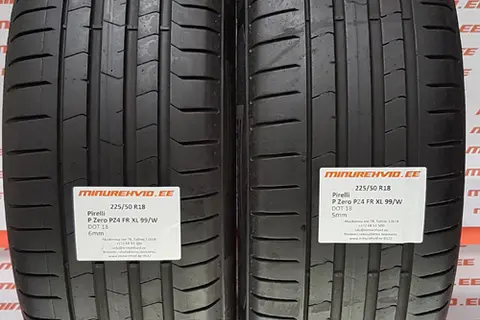 Kasutatud suverehv 225/50R18 Pirelli P Zero PZ4 FR XL 99/W