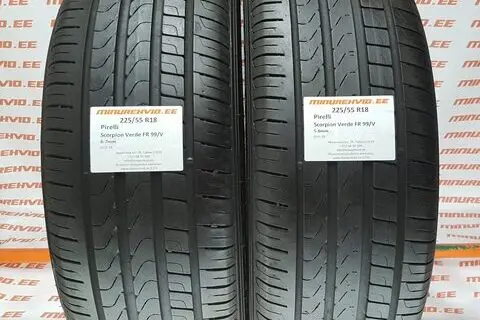 Kasutatud suverehv 225/55R18 Pirelli Scorpion Verde FR 99/V