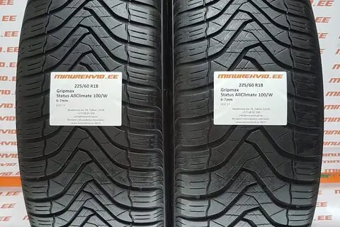 Kasutatud suverehv 225/60R18 Gripmax Status AllClimate 100/W