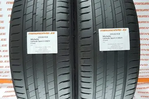 Kasutatud suverehv 225/60R18 Michelin Latitude Sport 3 100/V