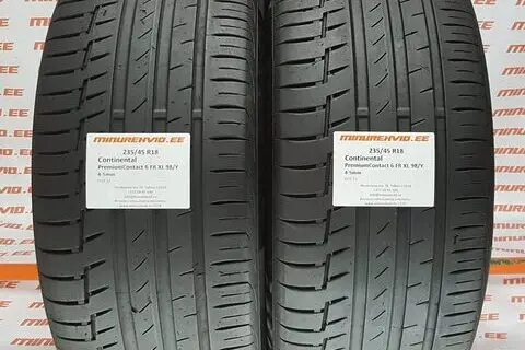 Kasutatud suverehv 235/45R18 Continental PremiumContact 6 FR XL 98/Y