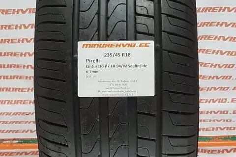 Kasutatud suverehv 235/45R18 Pirelli Cinturato P7 FR 94/W SealInside