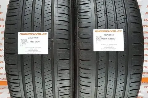 Kasutatud suverehv 235/50R18 Kumho Solus TA31 FR XL 101/V