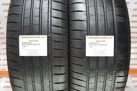 Kasutatud suverehv 235/55R18 Bridgestone Alenza 001 FR 100/V AO