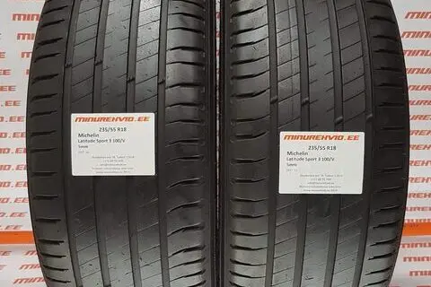 Kasutatud suverehv 235/55R18 Michelin Latitude Sport 3 100/V