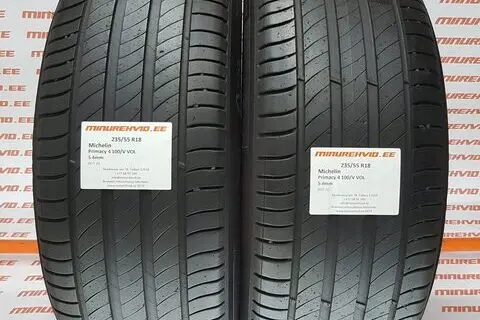Kasutatud suverehv 235/55R18 Michelin Primacy 4 FR 100/V VOL.