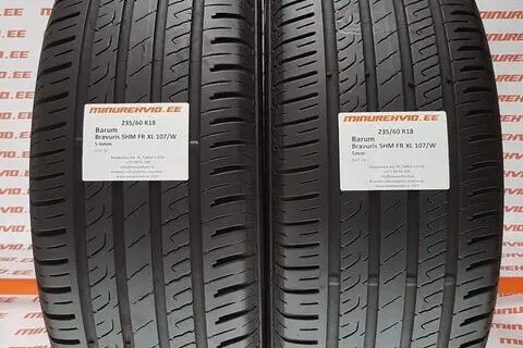 Kasutatud suverehv 235/60R18 Barum Bravuris 5HM FR XL 107/W