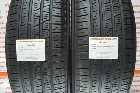 Kasutatud suverehv 235/60R18 Pirelli Scorpion Verde All Season FR XL 107/H