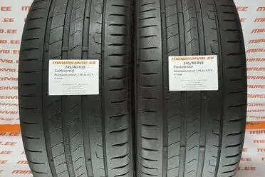 Kasutatud suverehv 245/40R18 Continental PremiumContact 7 FR XL 97/Y