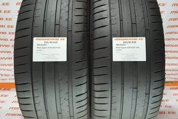 Kasutatud suverehv 245/40R18 Michelin Pilot Sport 4 FR 93/Y AO