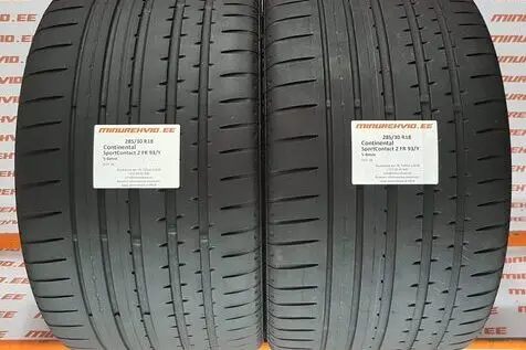 Kasutatud suverehv 285/30R18 Continental SportContact 2 FR 93/Y