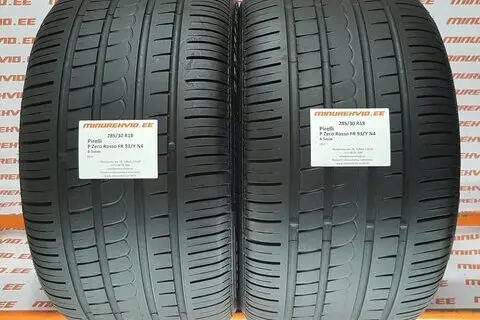 Kasutatud suverehv 285/30R18 Pirelli P Zero Rosso FR 93/Y N4