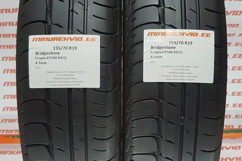 Kasutatud suverehv 155/70R19 Bridgestone Ecopia EP500 84/Q
