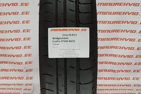 Kasutatud suverehv 155/70R19 Bridgestone EcoPia EP500 84/Q