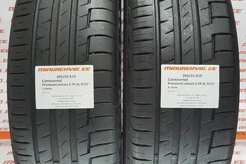 Kasutatud suverehv 205/55R19 Continental PremiumContact 6 FR XL 97/V