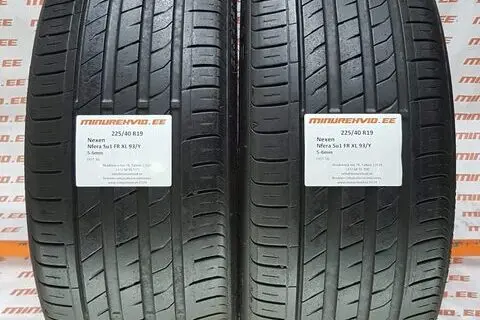 Kasutatud suverehv 225/40R19 Nexen Nfera SU1 FR XL 93/Y