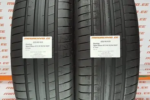 Kasutatud suverehv 225/45R19 Dunlop Sport Maxx RT2 FR 92/W DSST