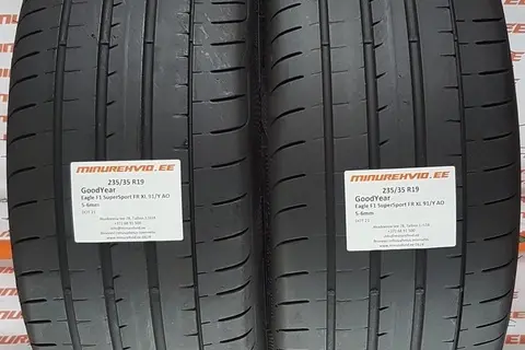 Kasutatud suverehv 235/35R19 GoodYear Eagle F1 SuperSport FR XL 91/Y AO