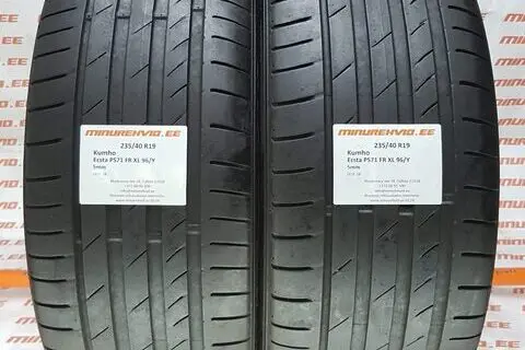 Kasutatud suverehv 235/40R19 Kumho Ecsta PS71 FR XL 96/Y
