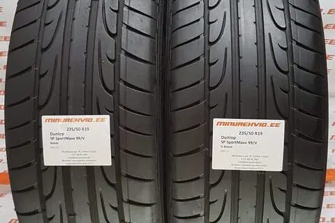 Kasutatud suverehv 235/50R19 Dunlop SP SportMaxx 99/V