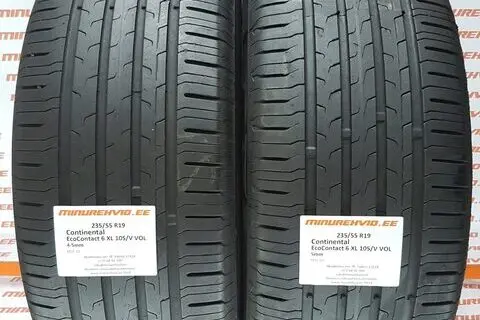 Kasutatud suverehv 235/55R19 Continental EcoContact 6 XL 105/V VOL