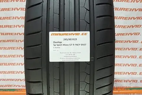 Kasutatud suverehv 245/40R19 Dunlop SP Sport Maxx GT DSST FR 94/Y