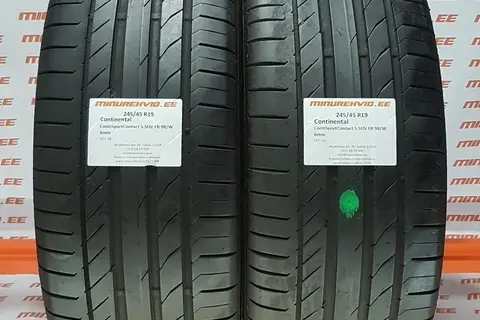 Kasutatud suverehv 245/45R19 Continental ContiSportContact 5 SUV FR 98/W-