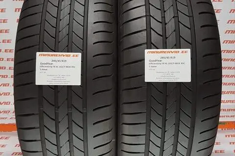 Kasutatud suverehv 245/45R19 GoodYear EfficientGrip FR XL 102/Y MOE RSC