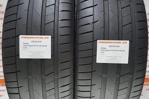 Kasutatud suverehv 245/45R19 Petlas Velox Sport PT741 FR 102/W
