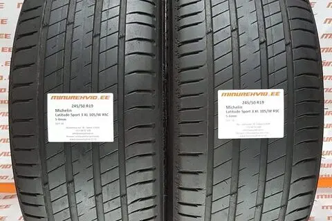 Kasutatud suverehv 245/50R19 Michelin Latitude Sport 3 XL 105/W RSC